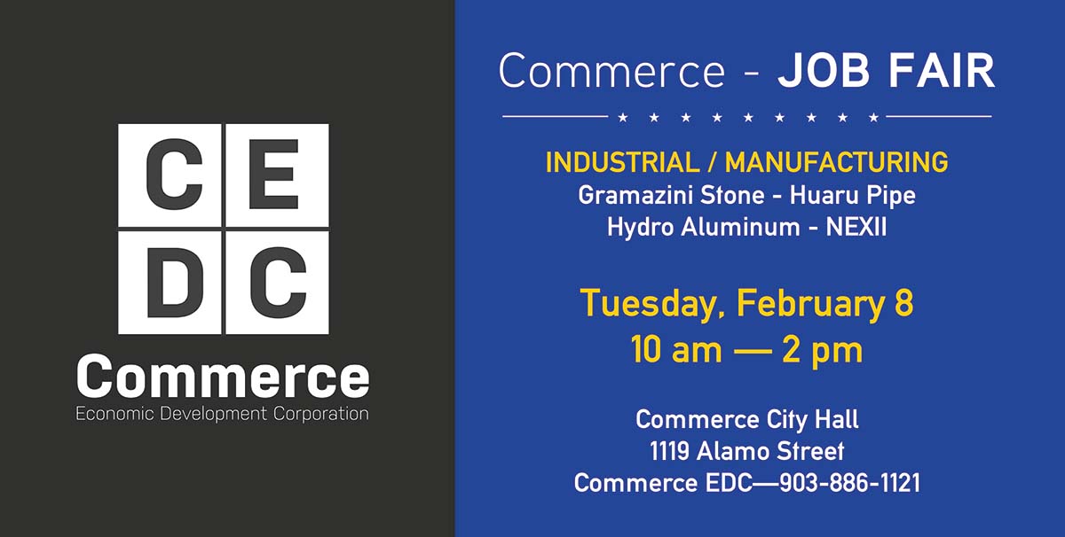 EDC Job Fair 4×8 Job Fair Graphic